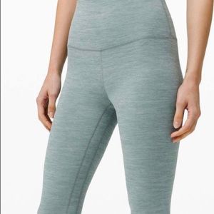 Heathered Tidewater Teal Align Leggings 